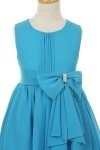 Lime Yoryu Chiffon Asymmetric Ruffled Flower Girl Dress Lime Yoryu Chiffon Asymmetric Ruffled Flower Girl Dress