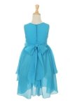 Lime Yoryu Chiffon Asymmetric Ruffled Flower Girl Dress Lime Yoryu Chiffon Asymmetric Ruffled Flower Girl Dress