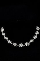 Elegant Rhinestone Beautiful Hairband with Rubber Elastic