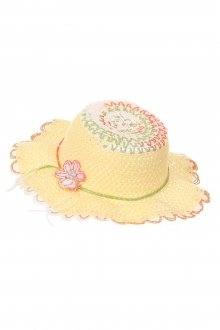 Yellow Beautiful Tea Party Hats Yellow Beautiful Tea Party Hats