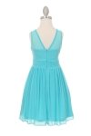 Ivory Sweetheart Chiffon Flower Girl Dress