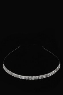 Beautiful Headband with Rows of Rhinestones Detailing Beautiful Headband with Rows of Rhinestones Detailing