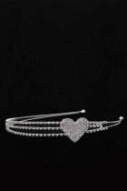 Super Beautiful and Elegant Headband with Triple Band and Large Heart Design