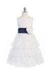 White/Navy Blue