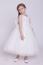 Stunning beaded dress with hand rolled rossette