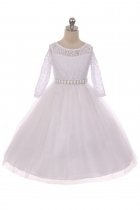 White Stunning Girl Dress