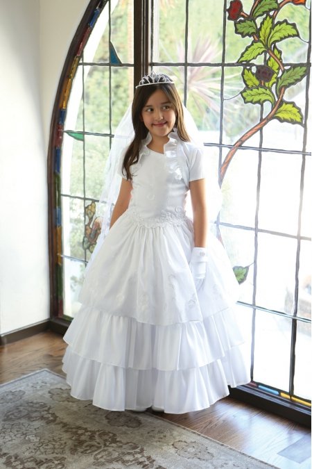 Gorgeous Two in One Dress Can Be Converted from Full Length to Short Length