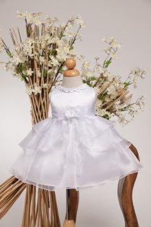 White Infant Flower Girl Dress