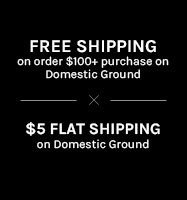 Free Shipping & $5 Flat Rate Shipping