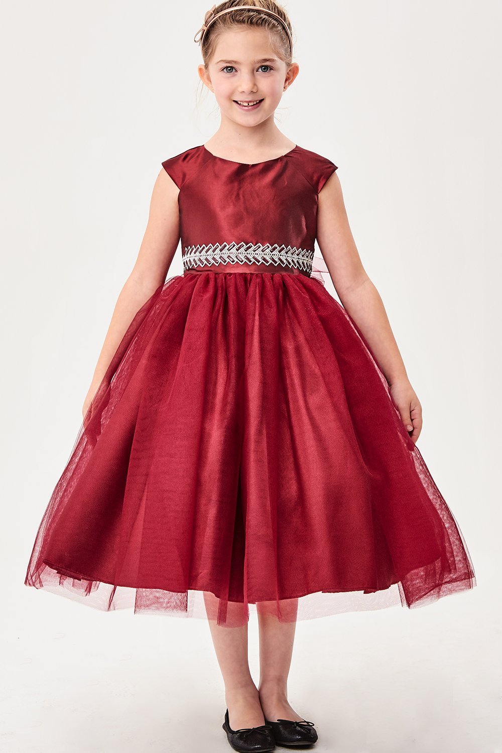 Burgundy Satin Midi Dress Burgundy Satin Midi Dress