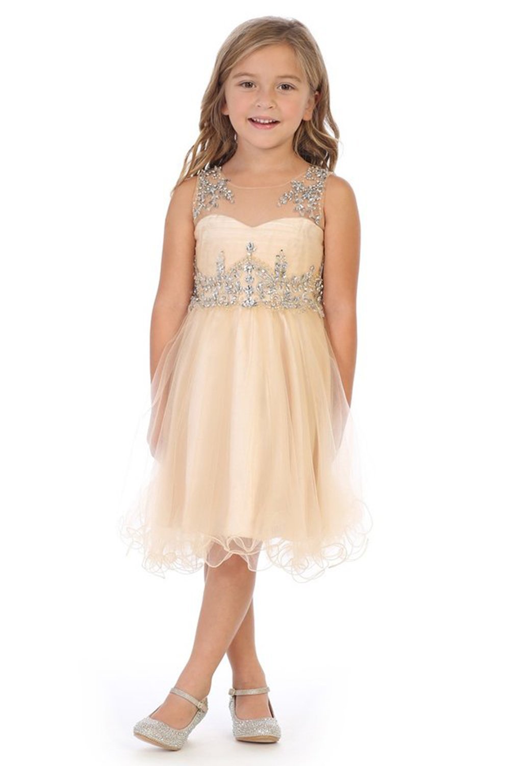 Champagne Luxurious Girl Dress Champagne Luxurious Girl Dress