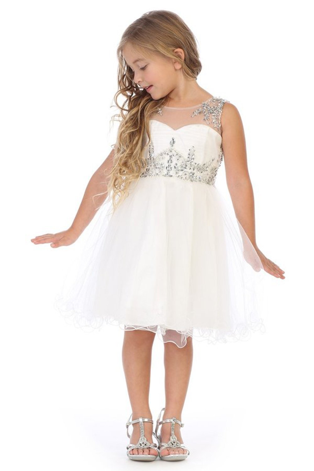 Off White Luxurious Girl Dress Off White Luxurious Girl Dress