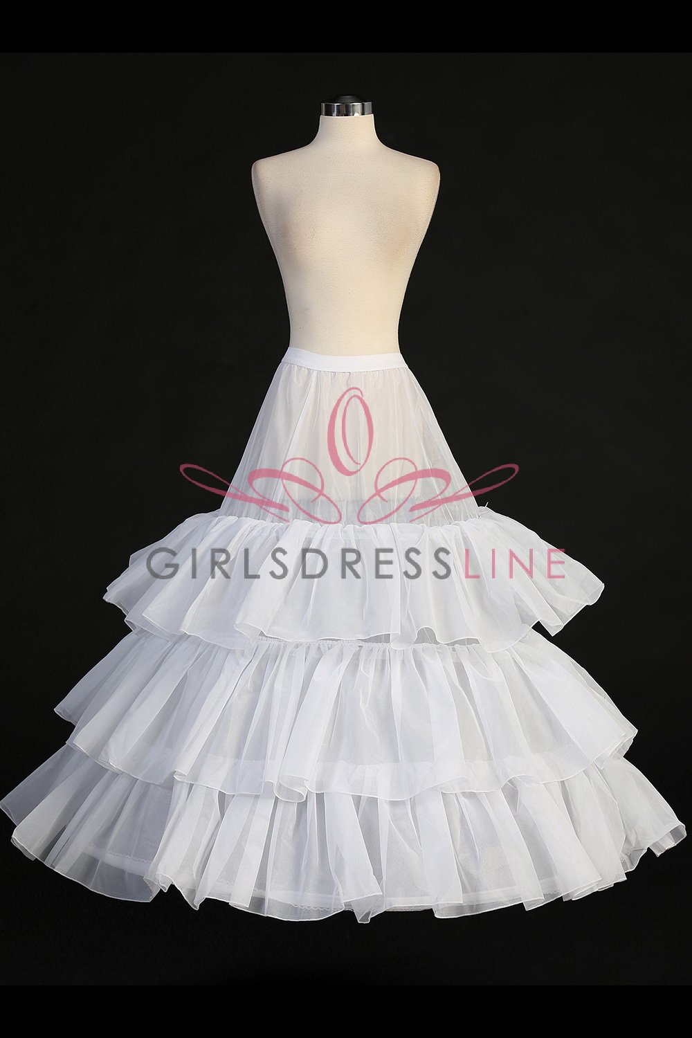 Petticoat for Woman Dress with 3 Tiered layers Petticoat for Woman Dress with 3 Tiered layers