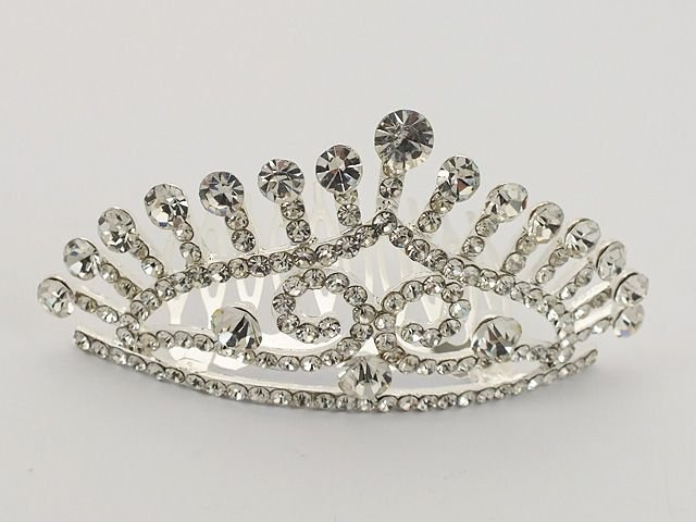Rhinestone Small Tiara