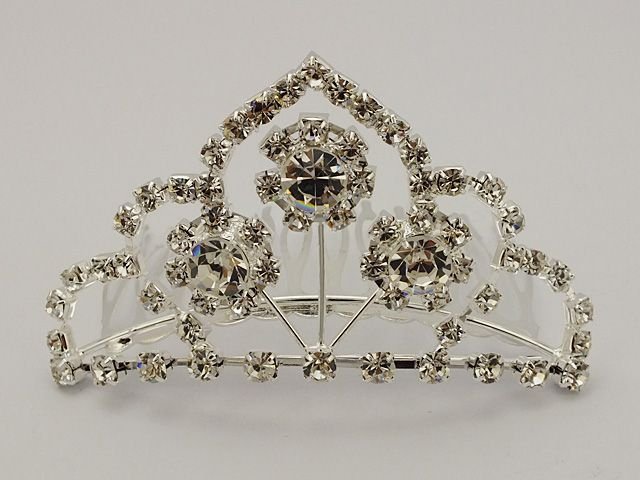 Rhinestone Small Tiara F