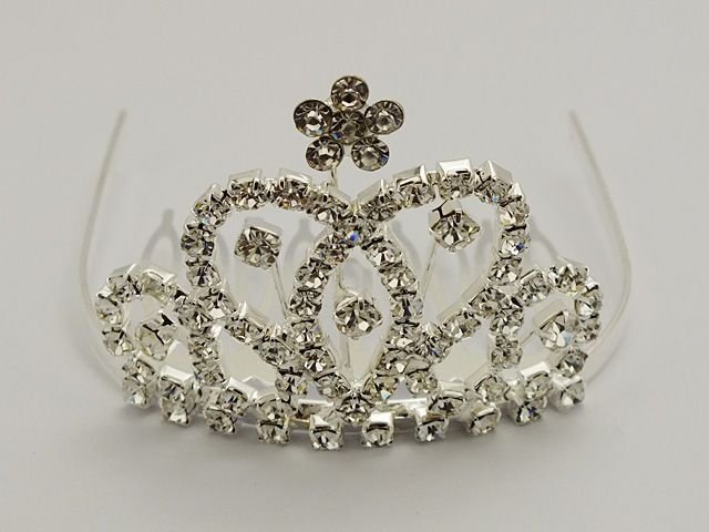 Rhinestone Small Tiara F