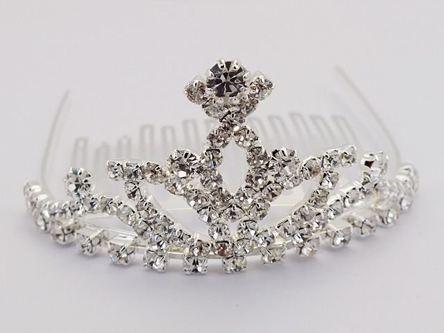Rhinestone Small Tiara F