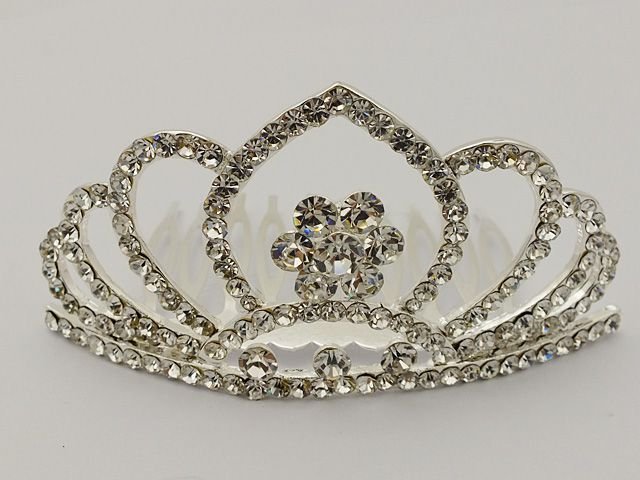 Rhinestone Small Tiara F