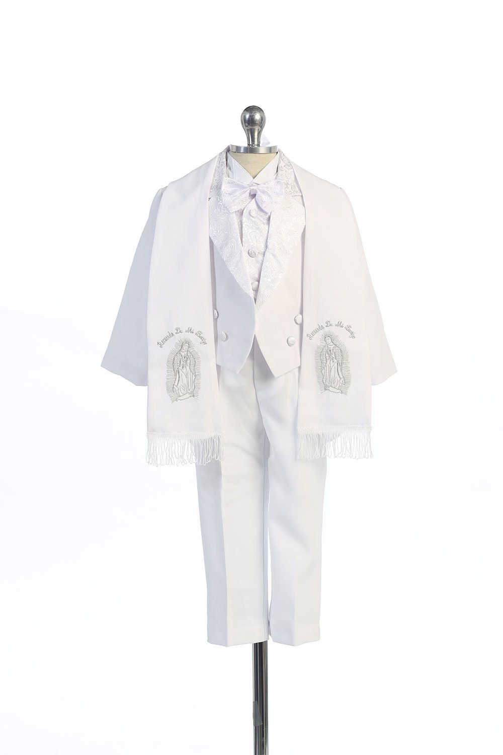 White/Silver 5pc Tuxedo MTX103-WG White/Silver 5pc Tuxedo MTX103-WG