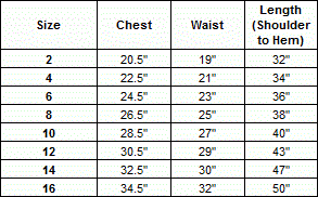 SG-4259-FU - Size Chart