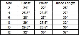 CA-D743-GD - Size Chart