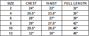 CA-NP060-FU - Size Chart