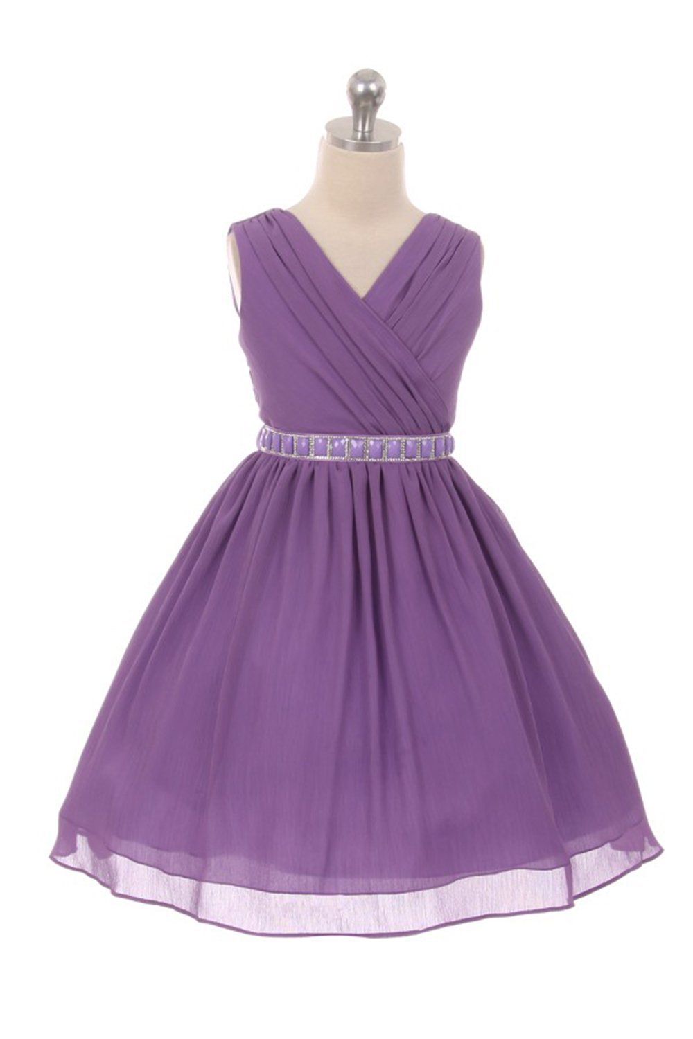 Lilac Chiffon Dress (size 4-18)