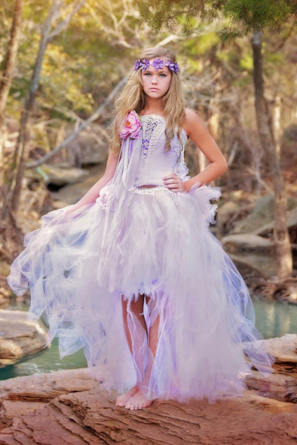Custom made Silk Cara Couture Tutu Set - Faery