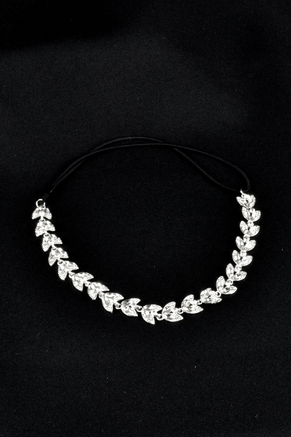 Elegant Rhinestone Beautiful Hairband with Rubber Elastic Elegant Rhinestone Beautiful Hairband with Rubber Elastic