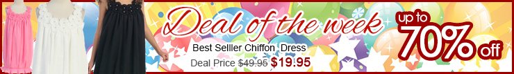 Deals of the Week! Up to 70% off.
