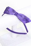 Purple Simple Rhinestone Headband - HB-48322KQ